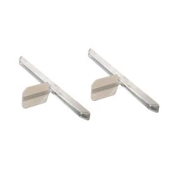 BADGER Pedaalvoetsteunen, Alum. P.p (kanopolo)