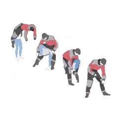 Dry-Suit, Whitewater One Piece 2021, Met Beenrits (op=op) -Kajak Verkoop Winkel peak uk dry suit whitewater one piece 2021 met bee 5