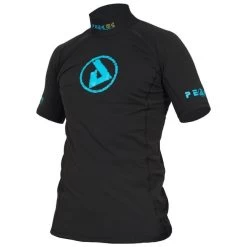 Korte Mouwen Shirt, Thermal Rashy Blauw Logo (op=op)