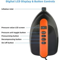 12 V. High Pressure Sup-Pomp, 16 PSi 8 12 V. High Pressure Sup-Pomp, 16 PSi -Kajak Verkoop Winkel scorpio kayak 12 v high pressure sup pomp 16 psi 2