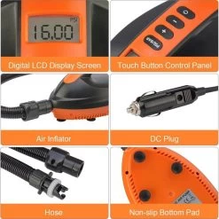 12 V. High Pressure Sup-Pomp, 16 PSi 9 12 V. High Pressure Sup-Pomp, 16 PSi -Kajak Verkoop Winkel scorpio kayak 12 v high pressure sup pomp 16 psi 3